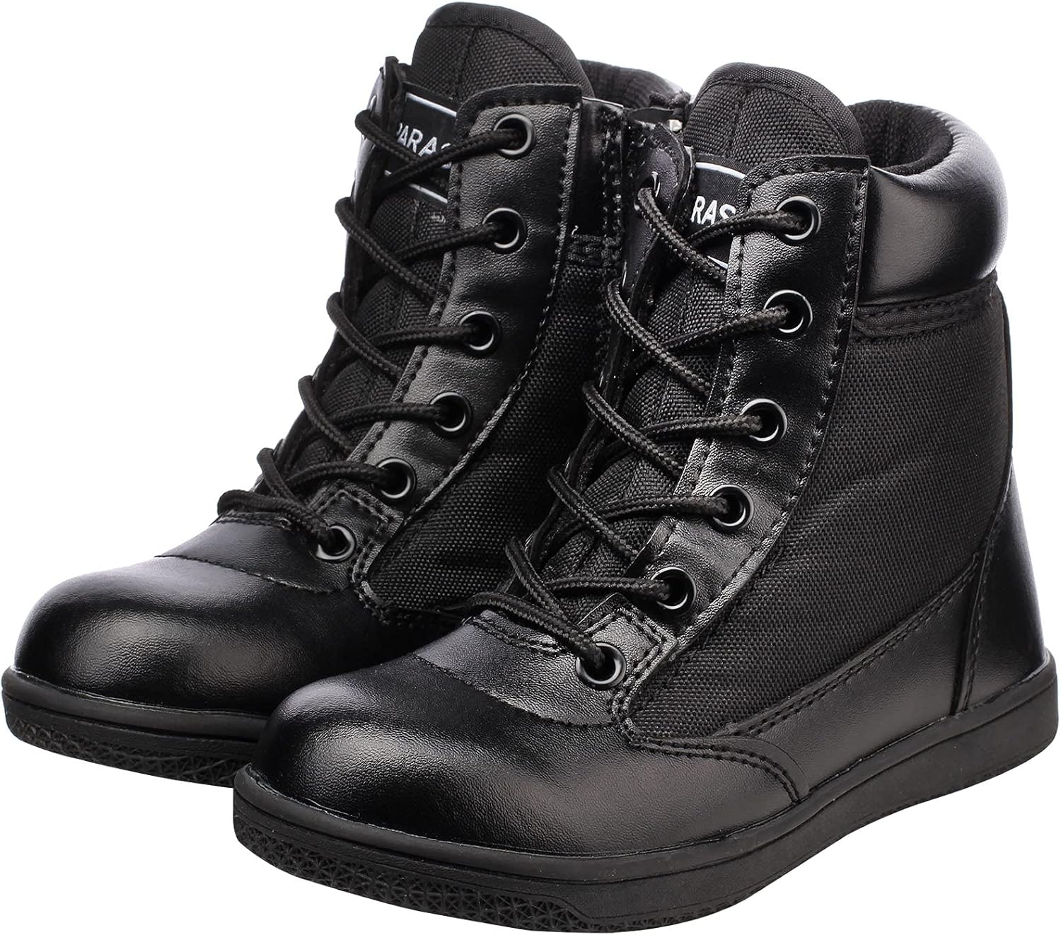 Boys Girls Outdoor Ankle Hiking Boots Trekking Walking Shoes Military Work Combat Jungle Boots - Image 2