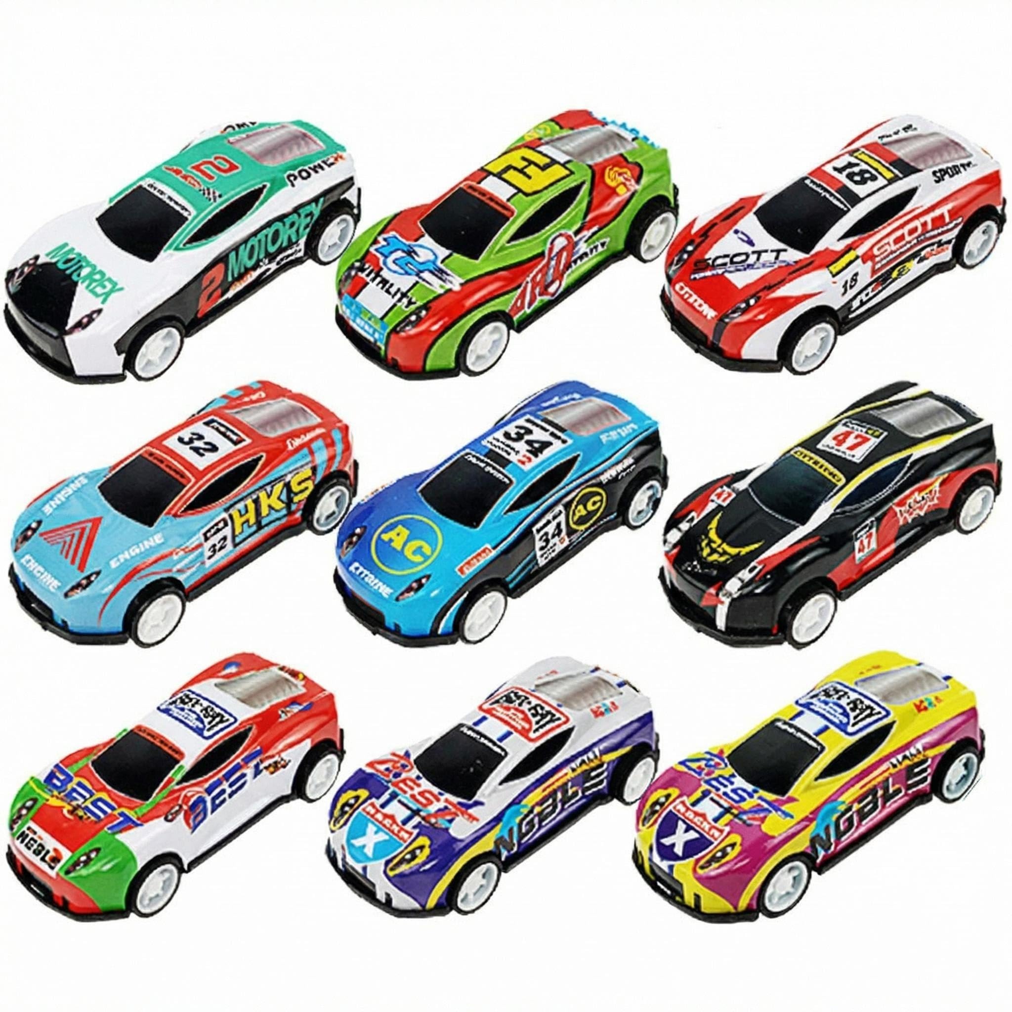 Amazon.com: Speedy Panther 36 Pack Pull Back Toy Cars Bulk, Mini