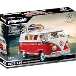 Tipos De Barras De Techo Coche PLAYMOBIL 70176 Volkswagen T1 Camping Bus, para niños a Partir de 5 años