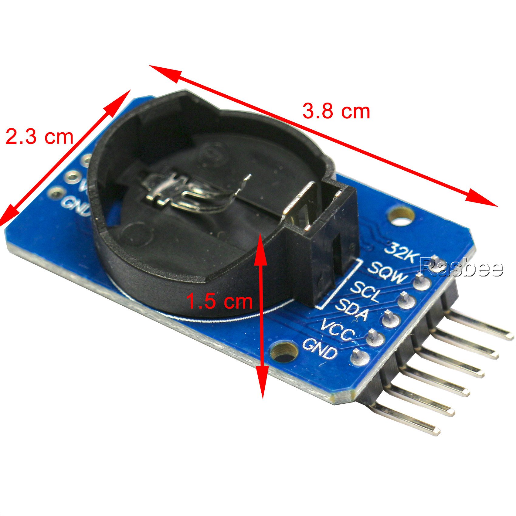 Amazon | RASBEE 5個 DS3231 時計モジュール AT24C32 高精度 リアル