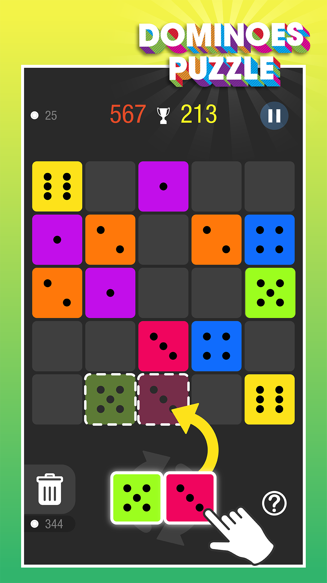 Block Puzzle Dominoes free puzzle games for kindle for Android