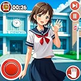 Anime High School Girl Sakura Game – Yandere Japanese School Life Simulator Game