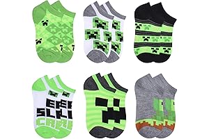 Minecraft Print Socks For Kids