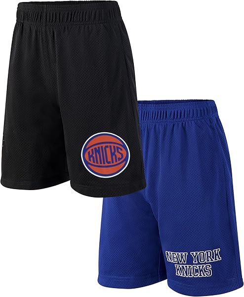 Ultra Game Youth NBA Official Super Soft 2 Pack Basketball Shorts Set