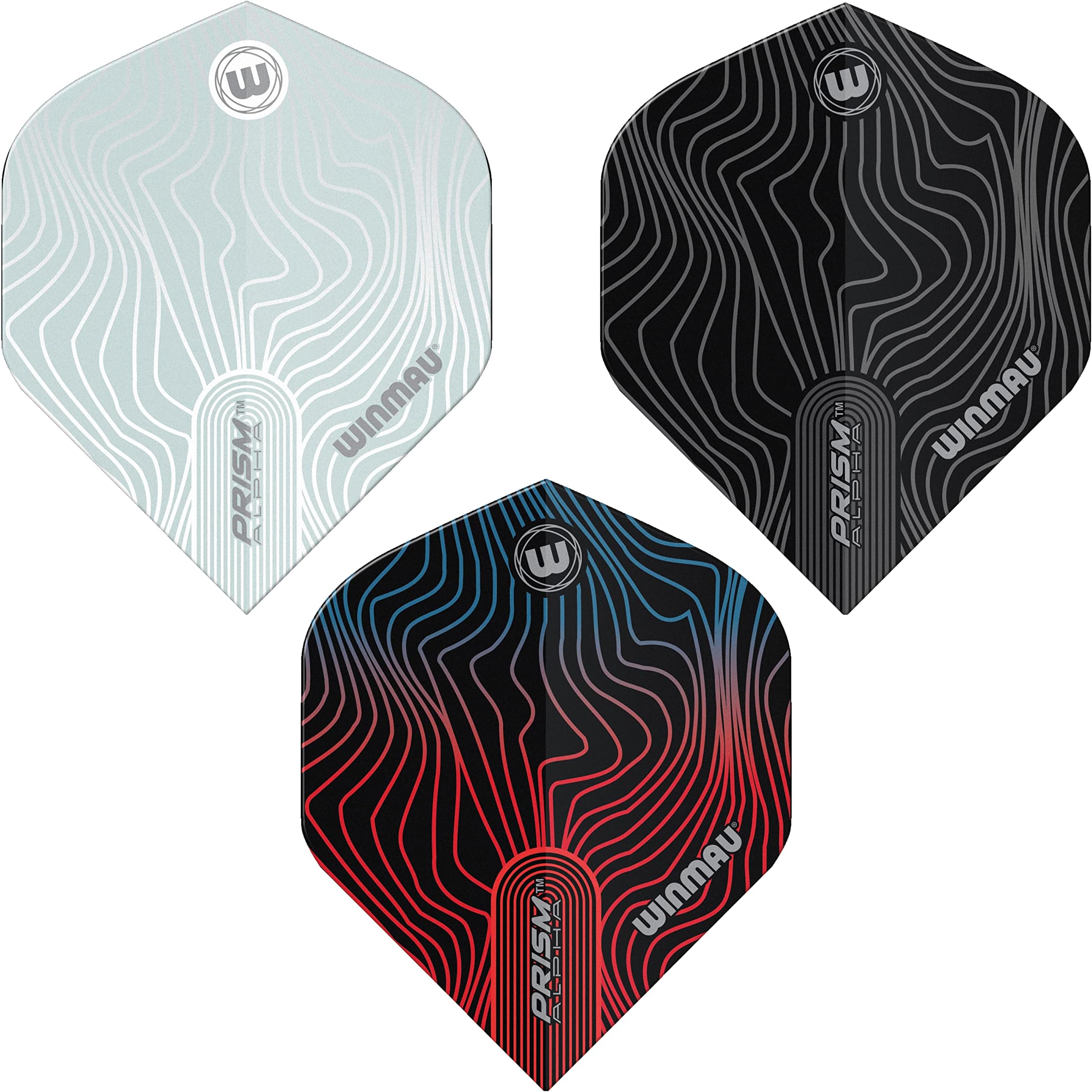WINMAU Prism Alpha Solar Dart Flight Pack