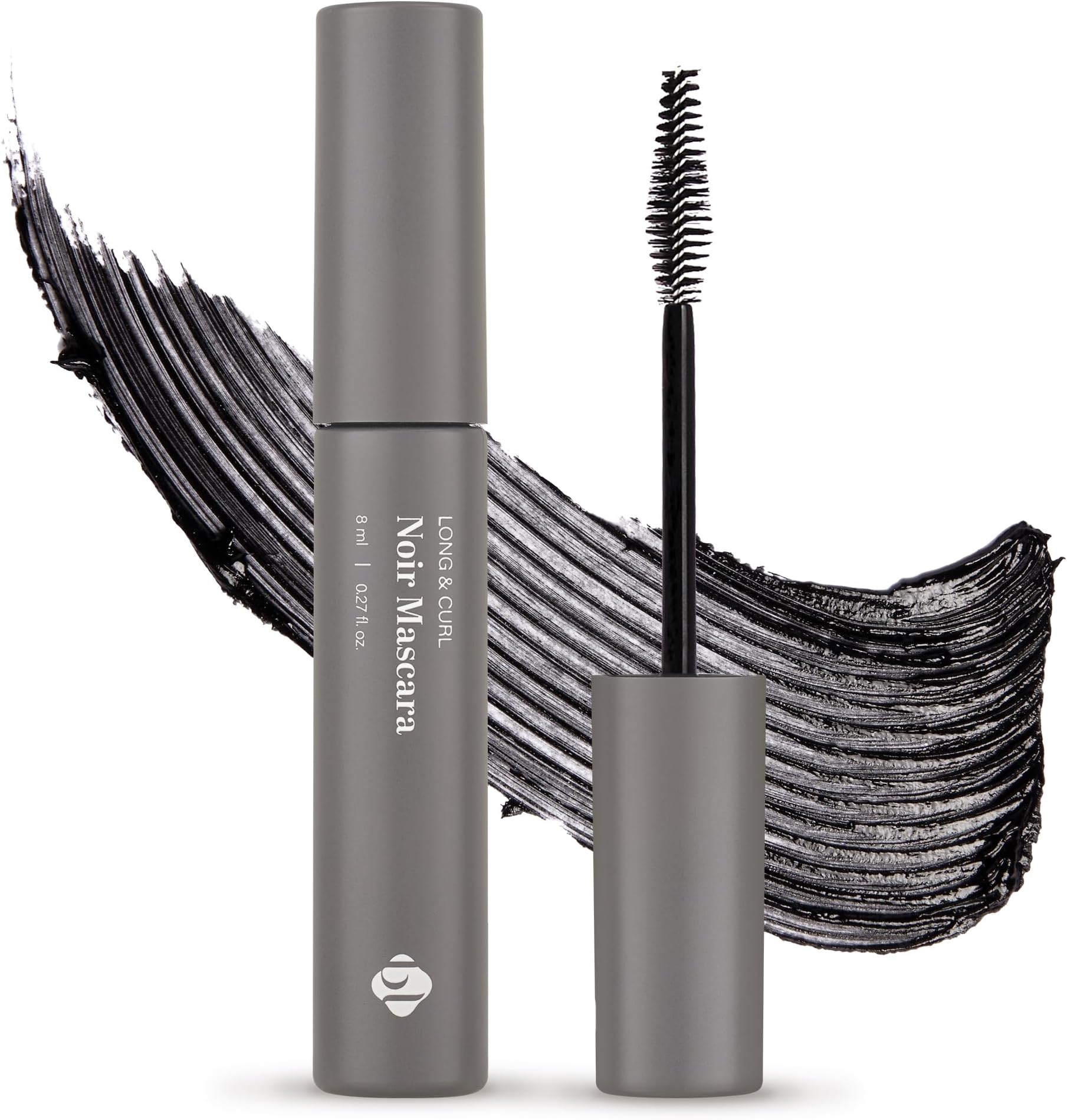 BL Lashes Noir Mascara for Make up, Volumizing, Lengthening | Oil-Free Aftercare Formula | Smudge-Proof, Clump-Free & Long-Lasting Volume (Black, 8ml)