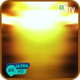 イエローオーラフィールド - 光に焦点を当てた明るい黄色のオーラ