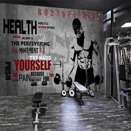 Vista 31 de Murales de pared de tamaño personalizado, gimnasio de culturismo Gorilla Fitness, murales de pared autoadhesivos extraíbles para despegar y pegar