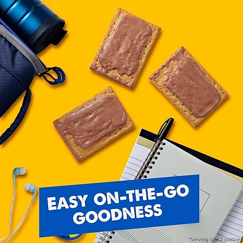 Miniatura 7 de Pop-Tarts - Tostadas para el desayuno, bocadillos para niños, S'mores glaseados (64 Pop-Tarts)