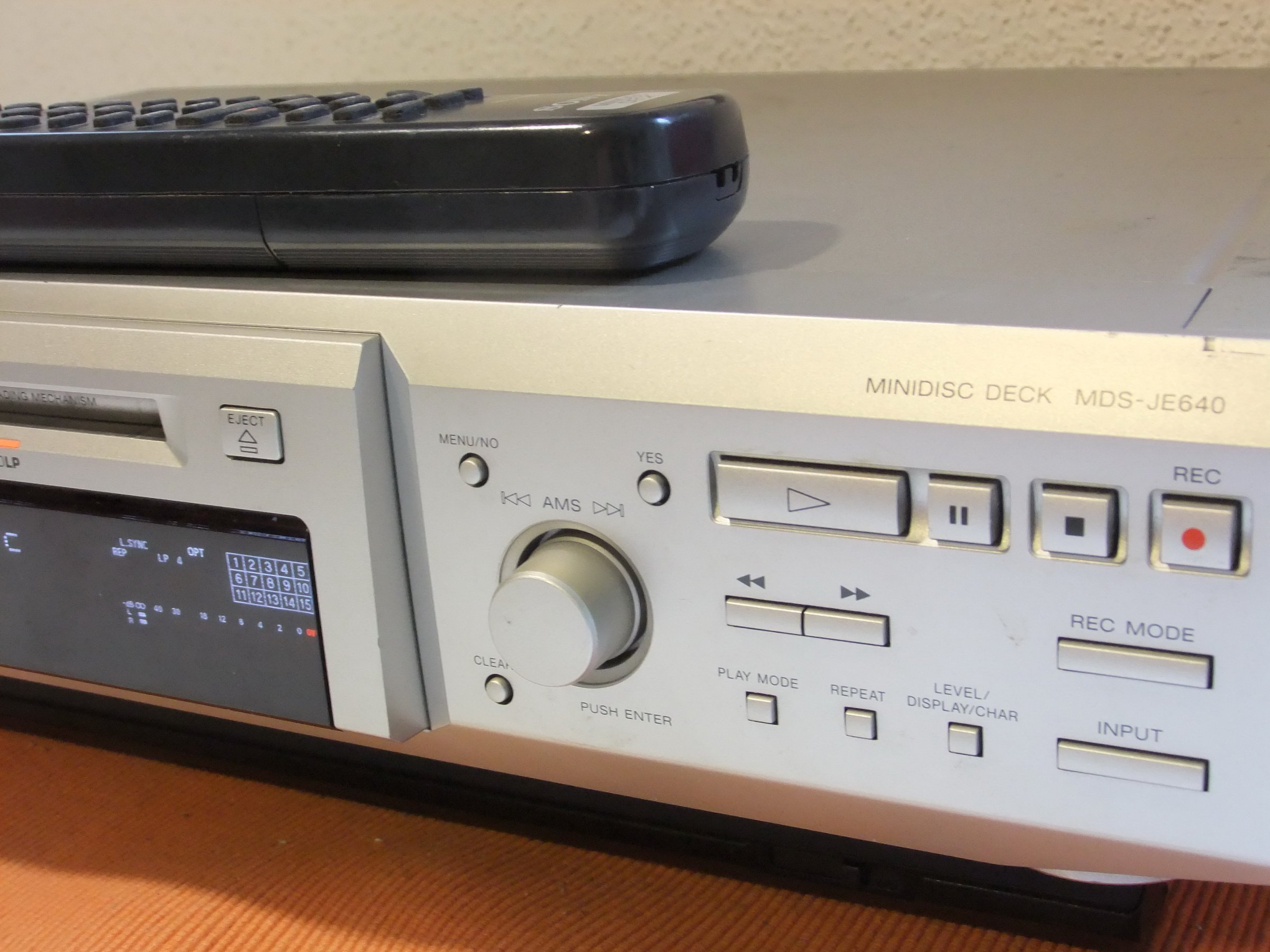 Sony MDS-JE 640 Static Mini Disc Player : Amazon.co.uk