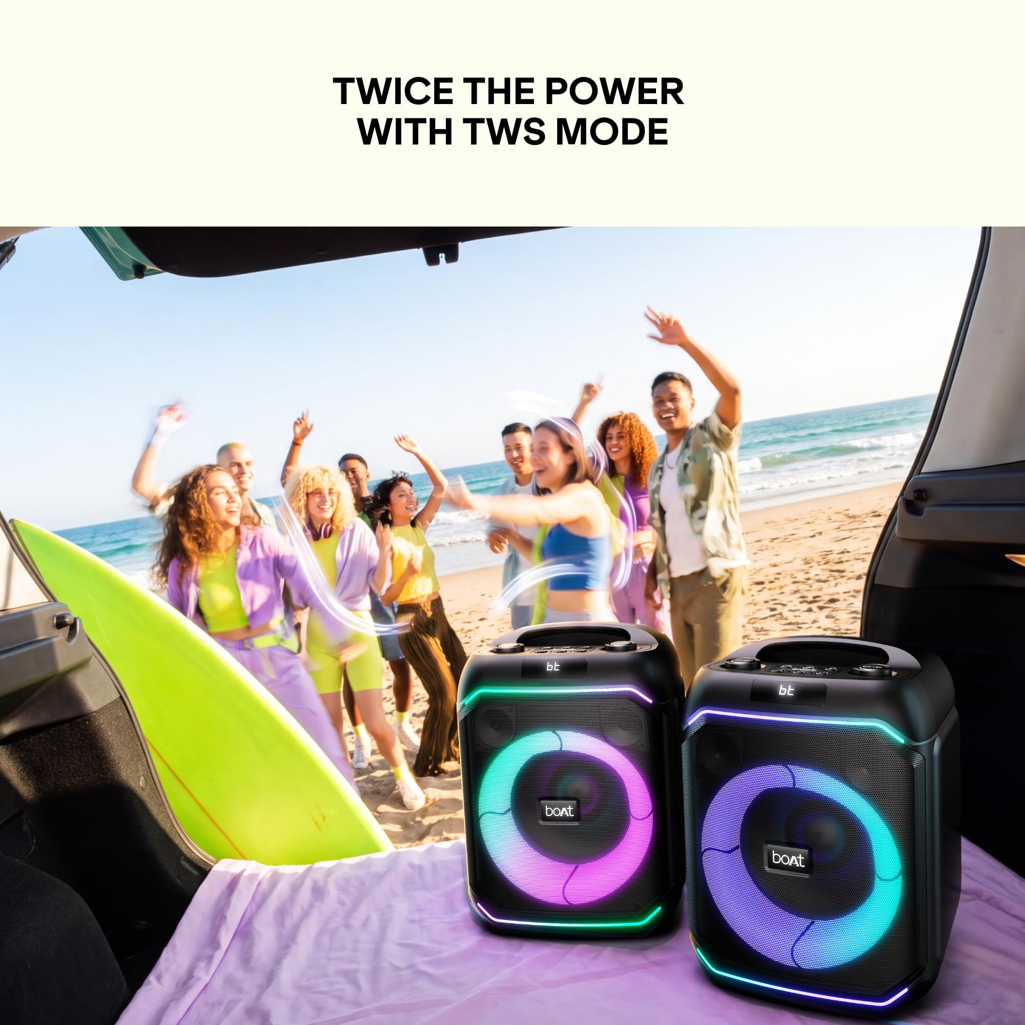 boAt Launch PartyPal 230 - Karaoke Bluetooth Speaker -8