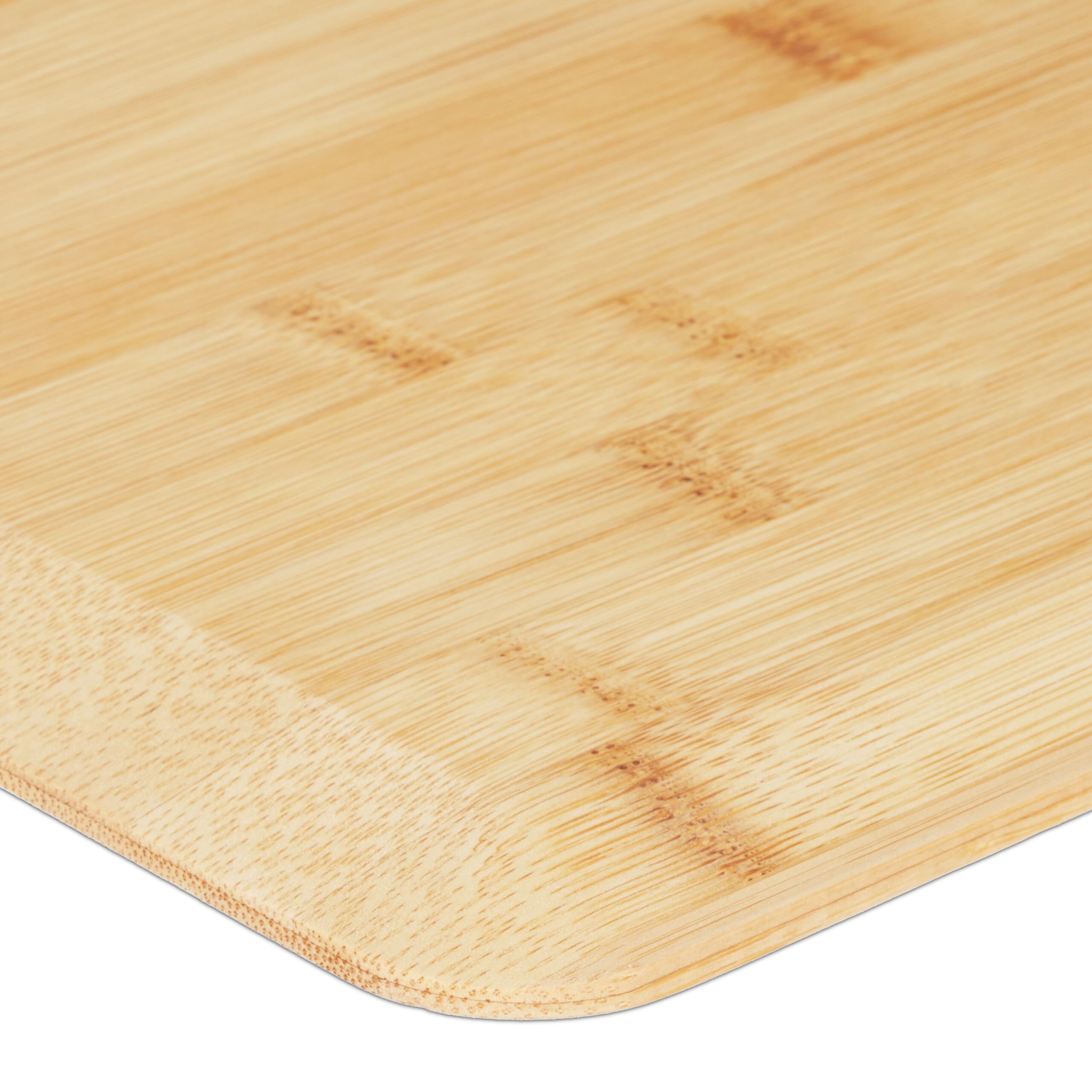 Relaxdays Planche à Pizza XXL, Lot de 2, 50x38 cm, carrée, spatule, Bords Plats, poignée, Support, Nature