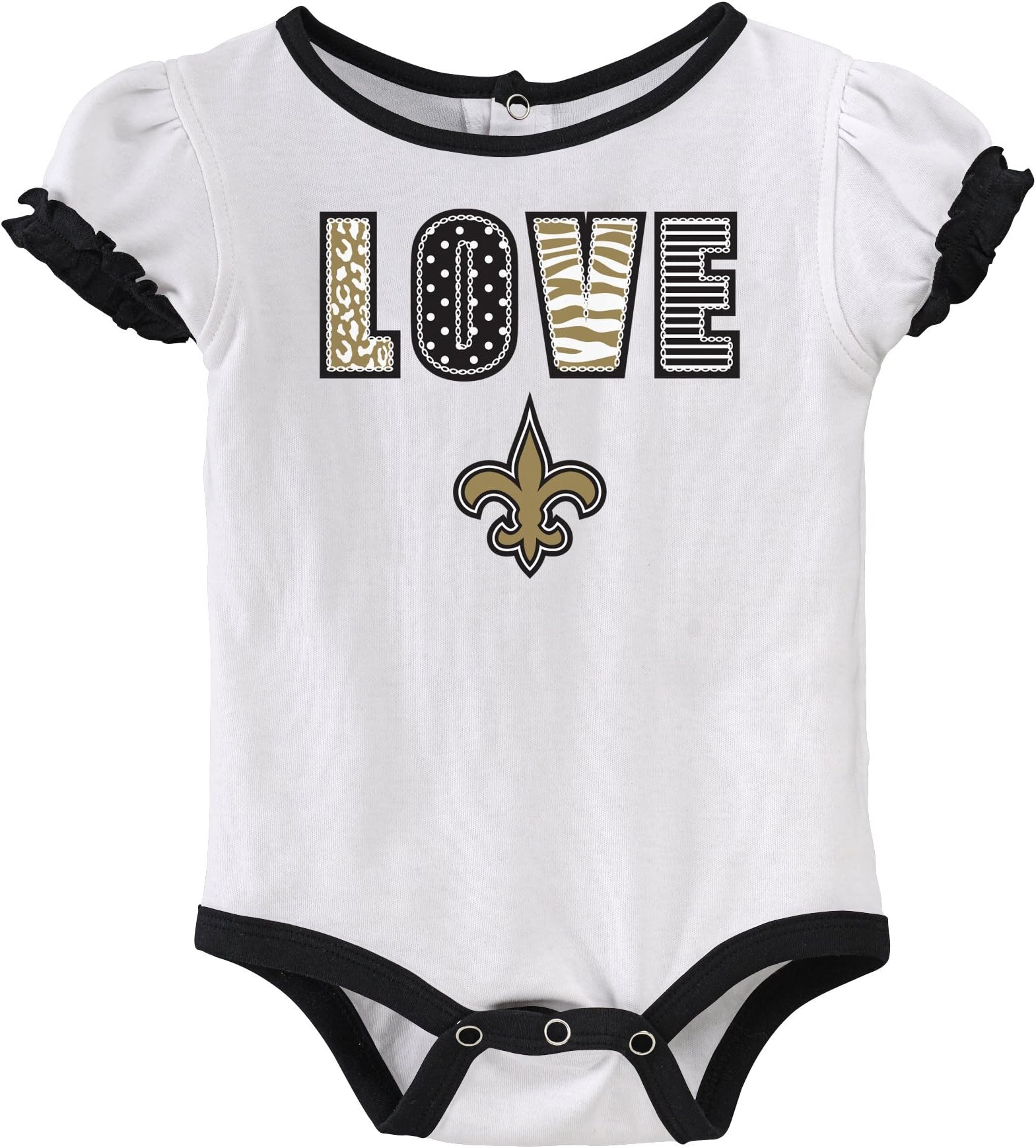 Outerstuff NFL New Orleans Saints Girl's Newborn Infant Dress