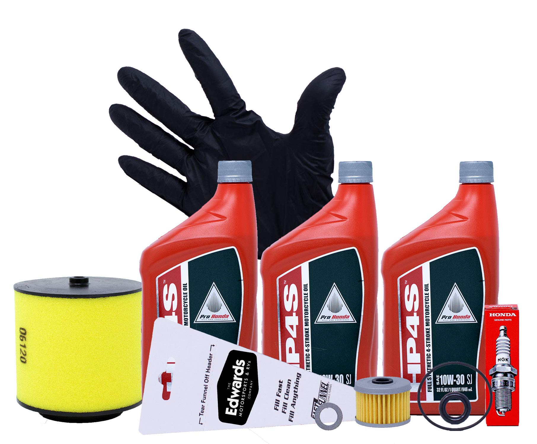 Edwards Maintenance Kit fits 2000-2006 Honda TRX350 Rancher FE FM TE TM ATV (Full Synthetic)