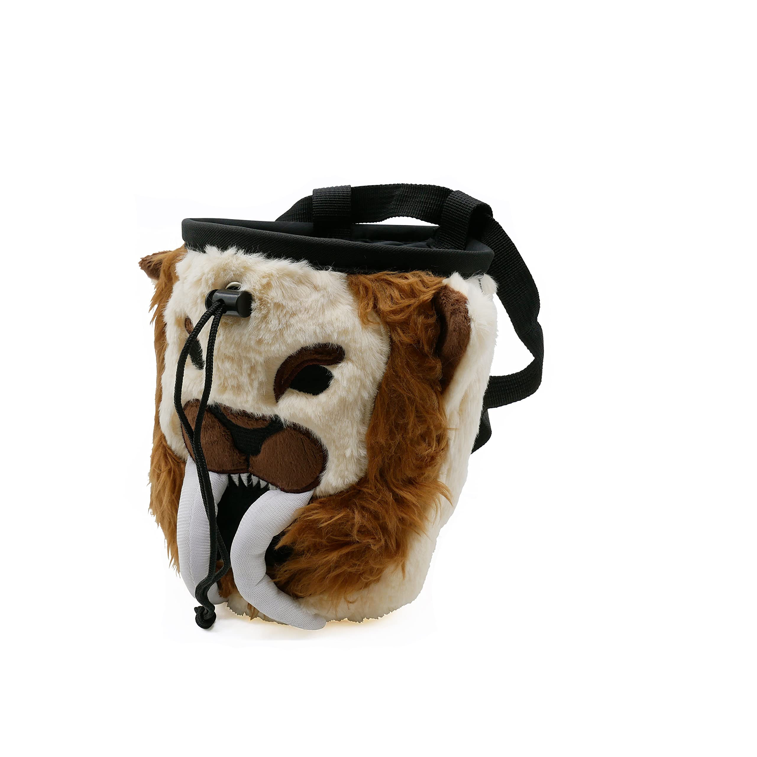 YY Vertical - Sabre Tooth Tiger Chalk Bag for Climbing, Brown - Image 4