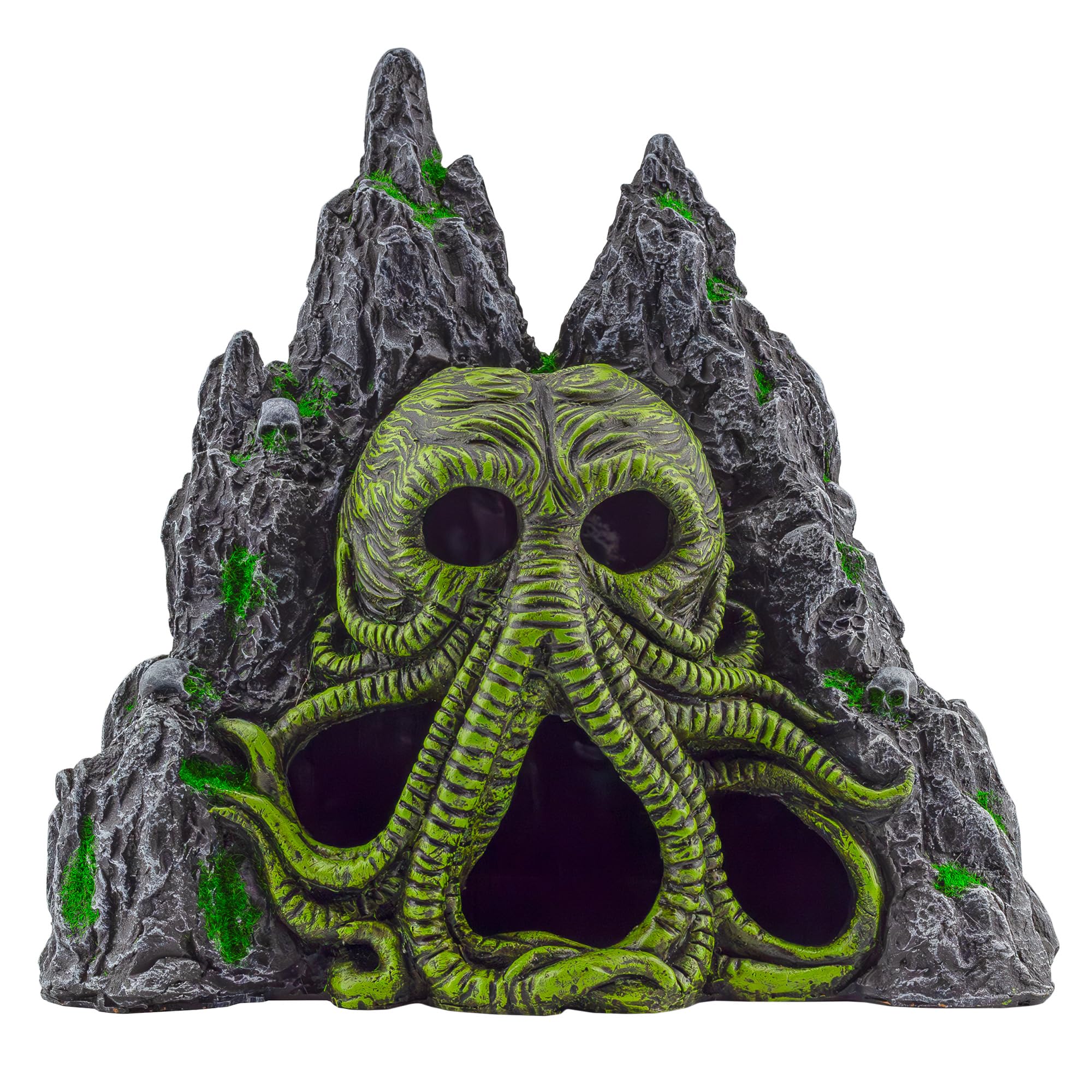 Toy Vault Cthulhu Monster Aquarium Cave Hideaway Fish Tank Decor, H.P. Lovecraft Themed