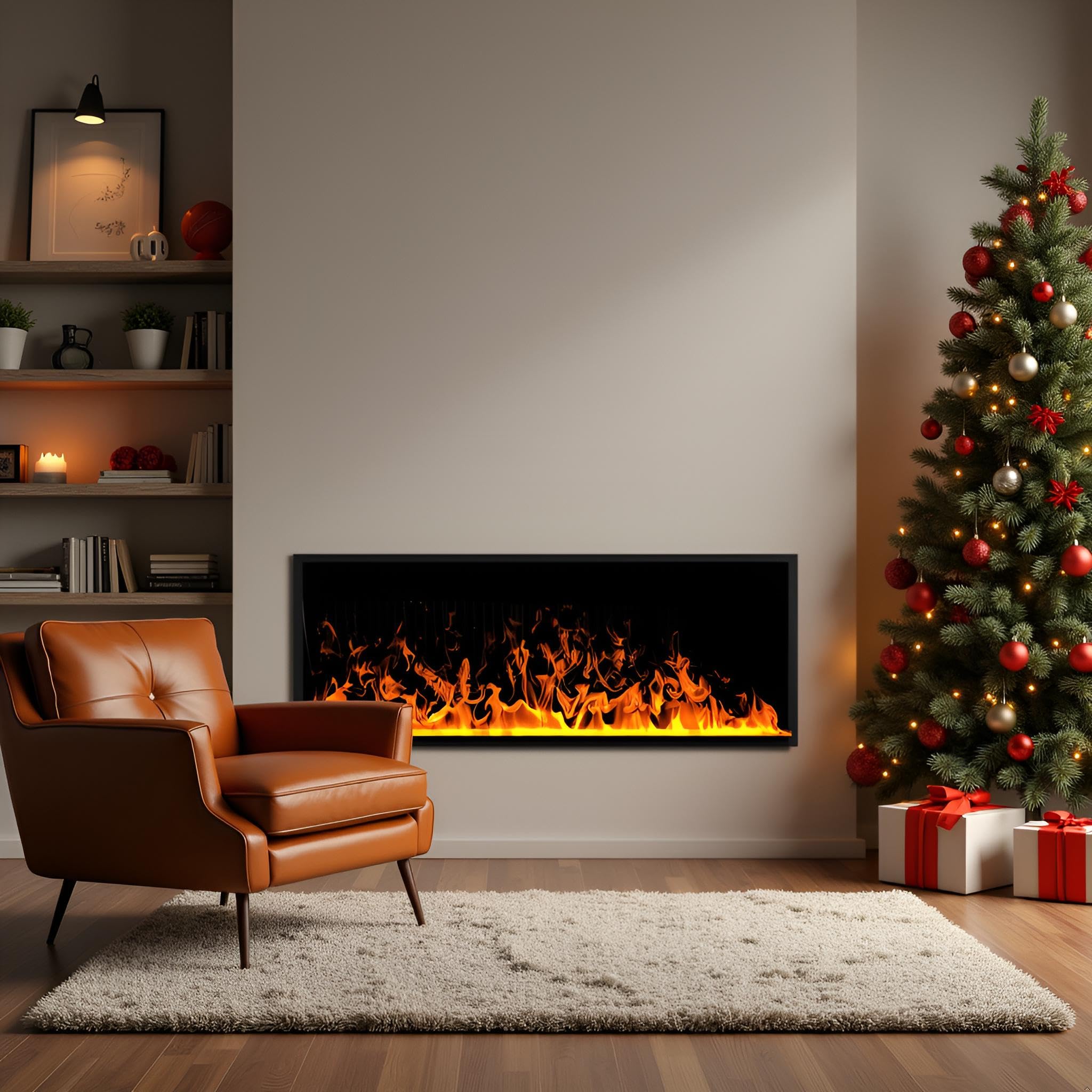 Wkład kominek elektryczny z parą wodną, ElectricSun MISTique DUŻY 150 cm
