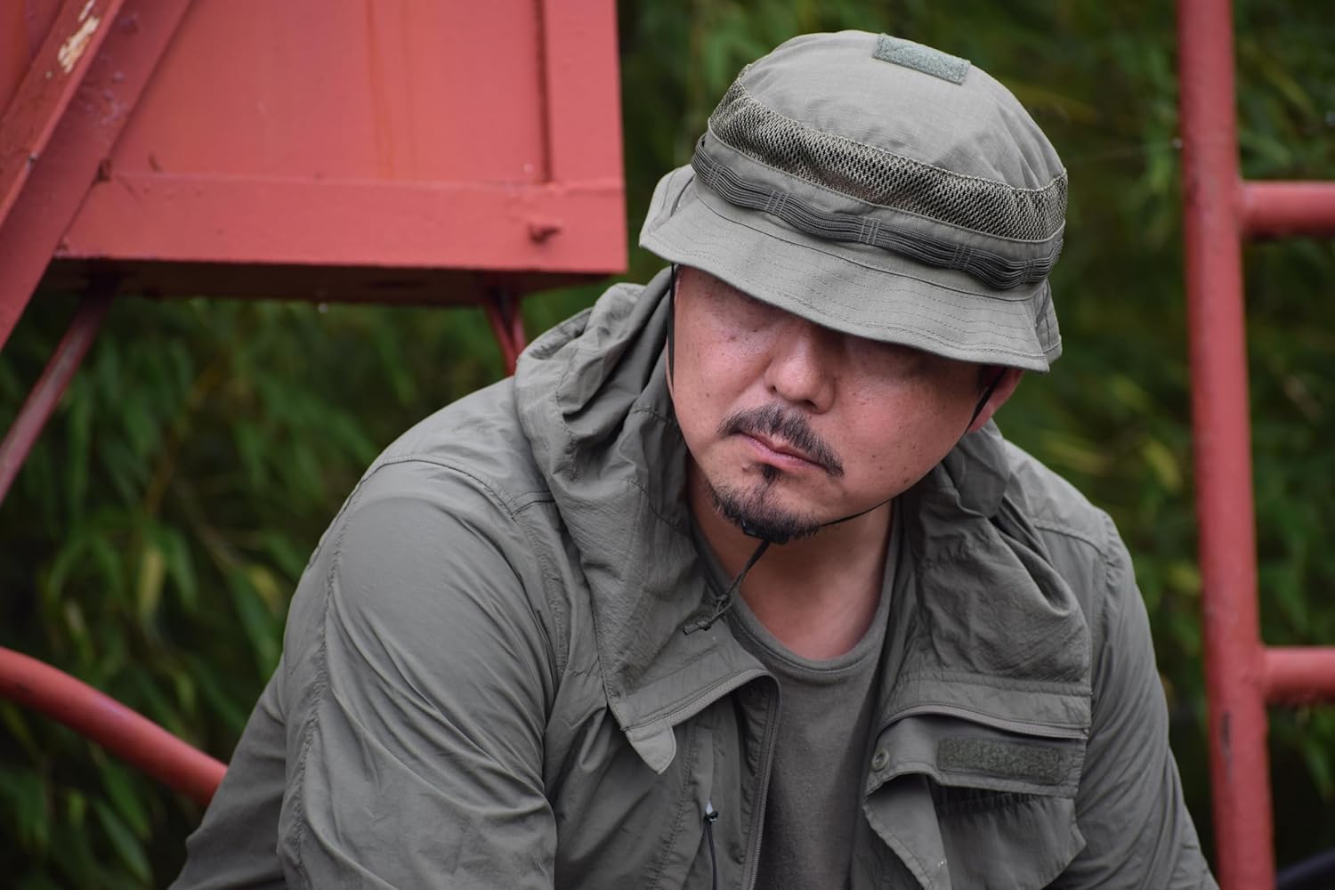 田村装備開発 T-レンジャーハット IR 陸自迷彩 黒 2点セット 田村装備