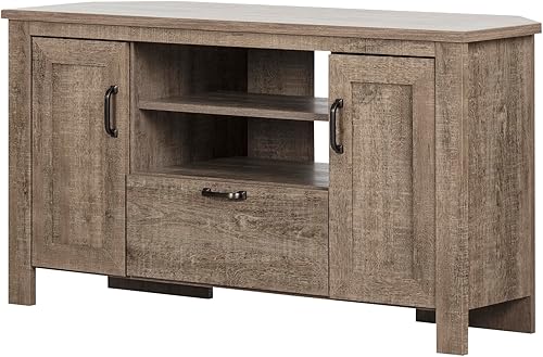 South Shore Lionel Corner - Mueble para TV, color pino