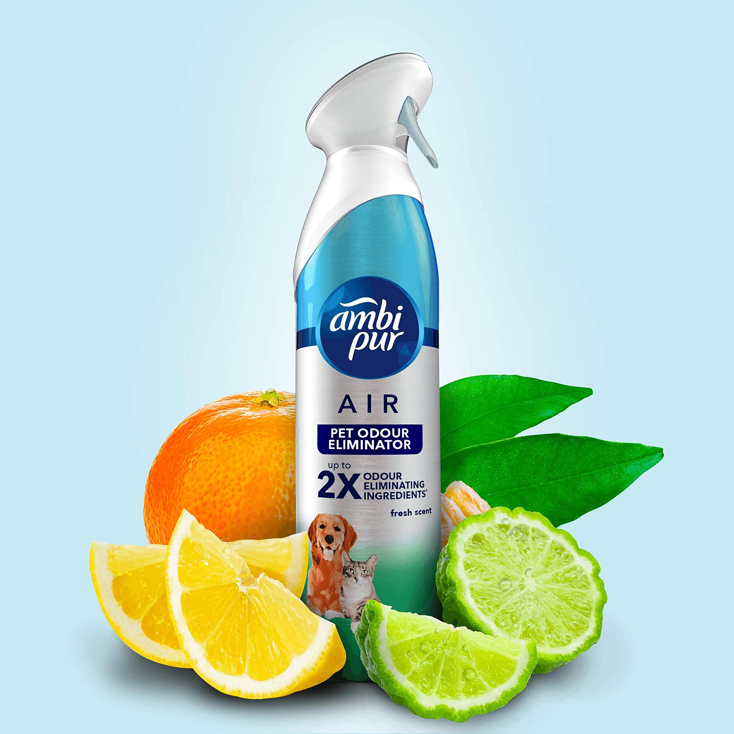 Febreze - Contre les Odeurs d’Animaux Spray Désodorisant, 300ml - Lot de 3