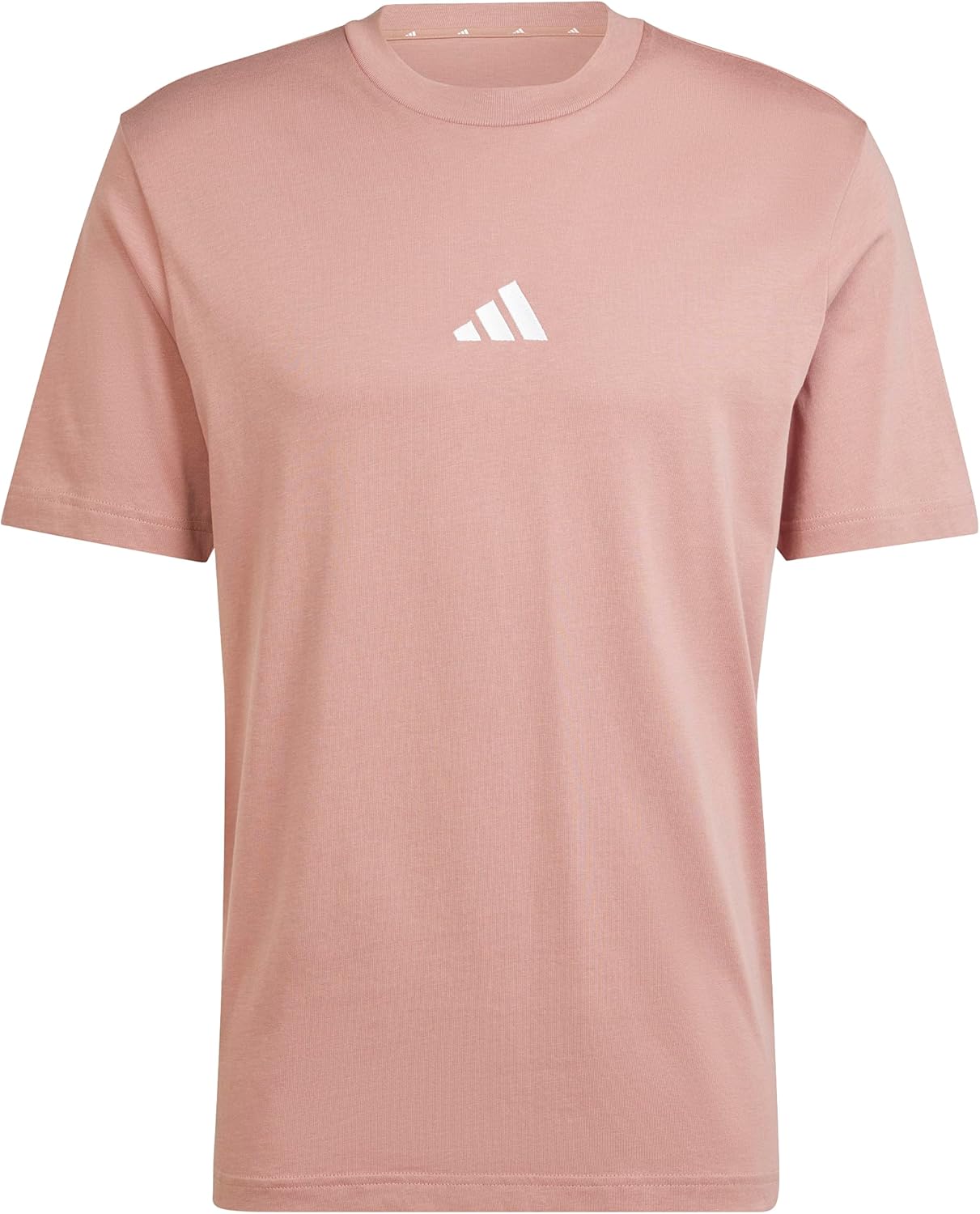 Adidas Mens Essentials Small Logo Single Jersey T-Shirt - Image 6