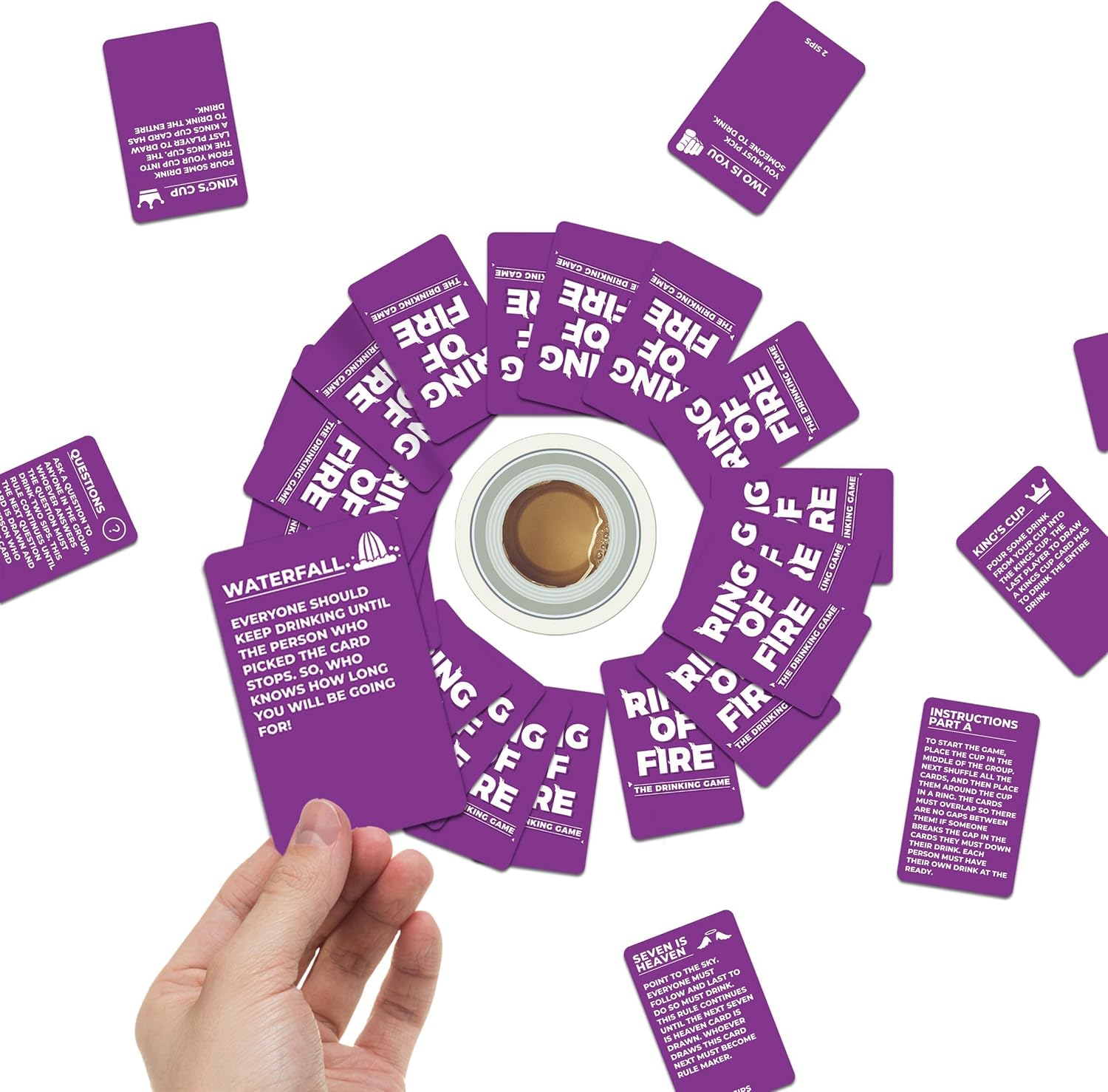 Ring of Fire Drinking Game