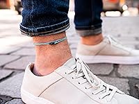 Vista 40 de Made by Nami Surfer Anklet with Snap Hook Clasp Waterproof & Adjustable Thin String Ankle Bracelets for Women and Men Handmade Jewelry for Beach and