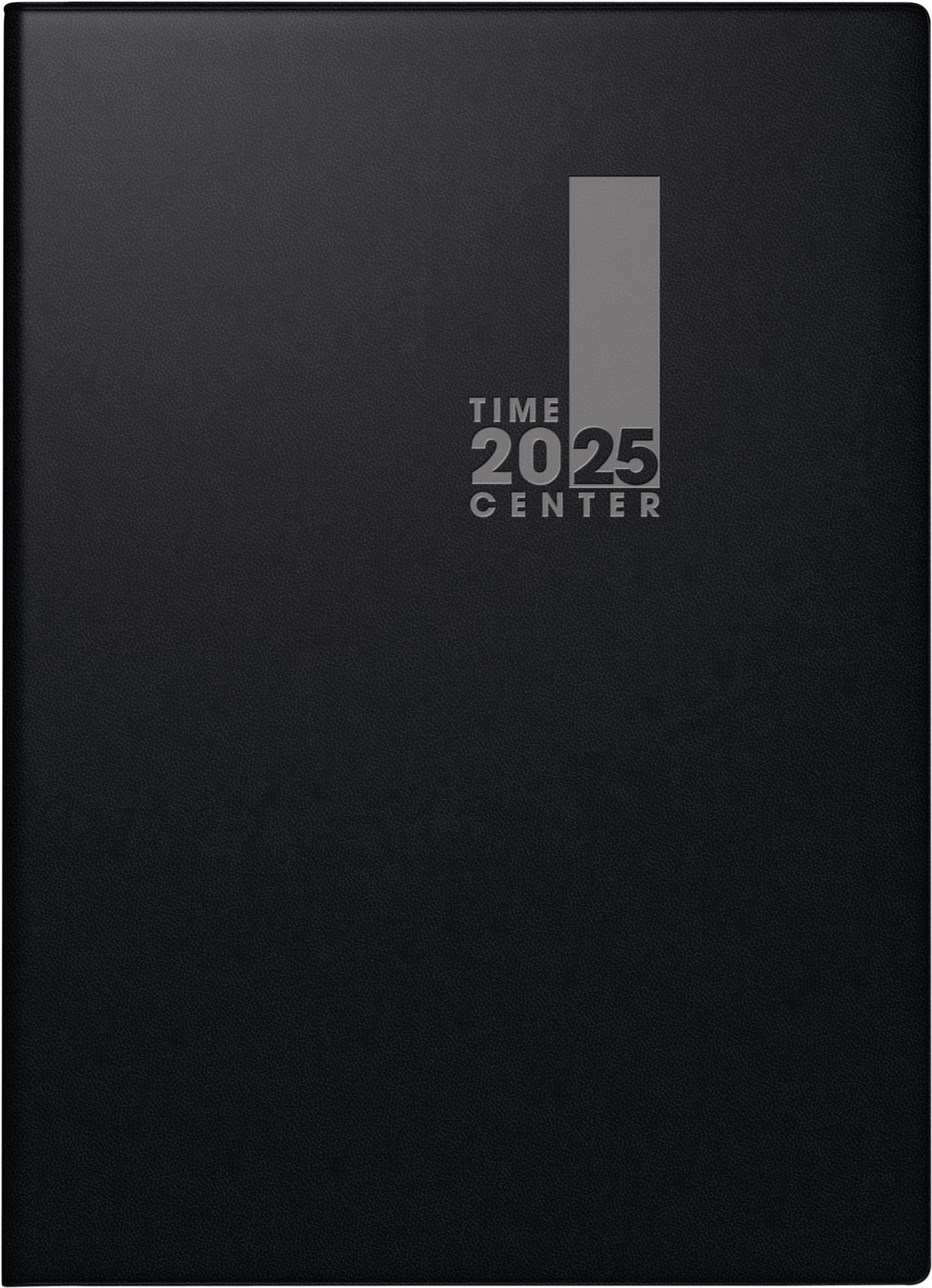 BRUNNEN Pocket Diary TimeCenter Model 728 (2025), 2 Pages = 1 Week, A6, 352 Pages, Plastic Cover, Black, nicht bekannt