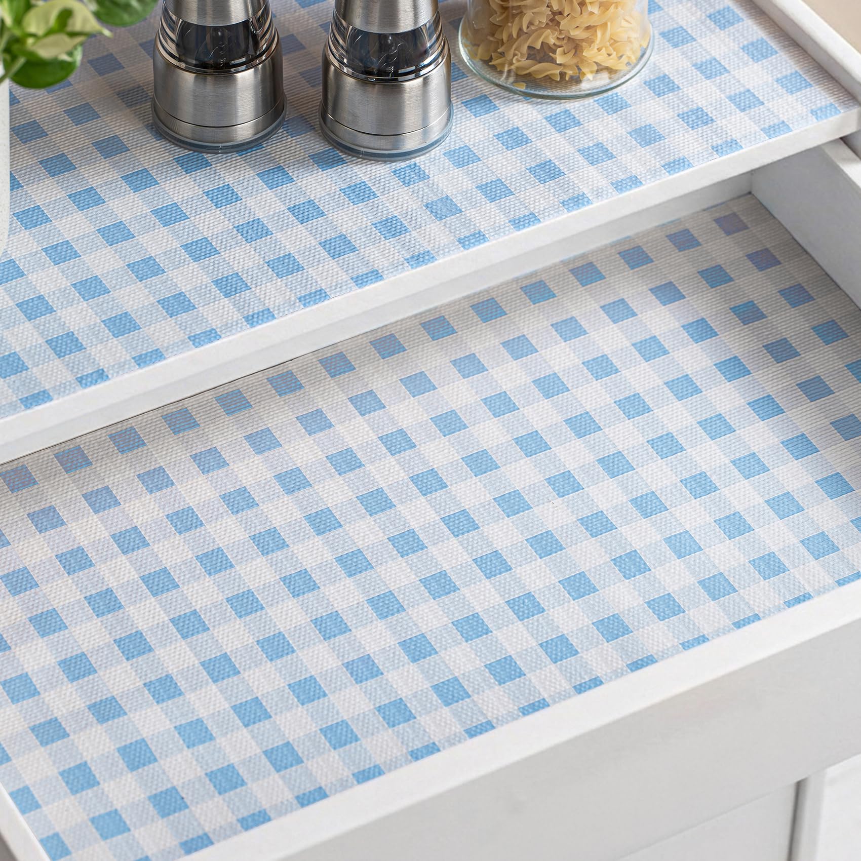 Kitchen Drawer Liners Non Adhesive, 30x600cm Shelf Liners for Cupboards — image 1