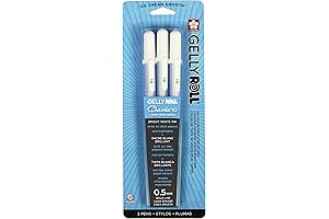 Sakura Gelly Roll Classic White Pen: A Glistening Burst of Illumination