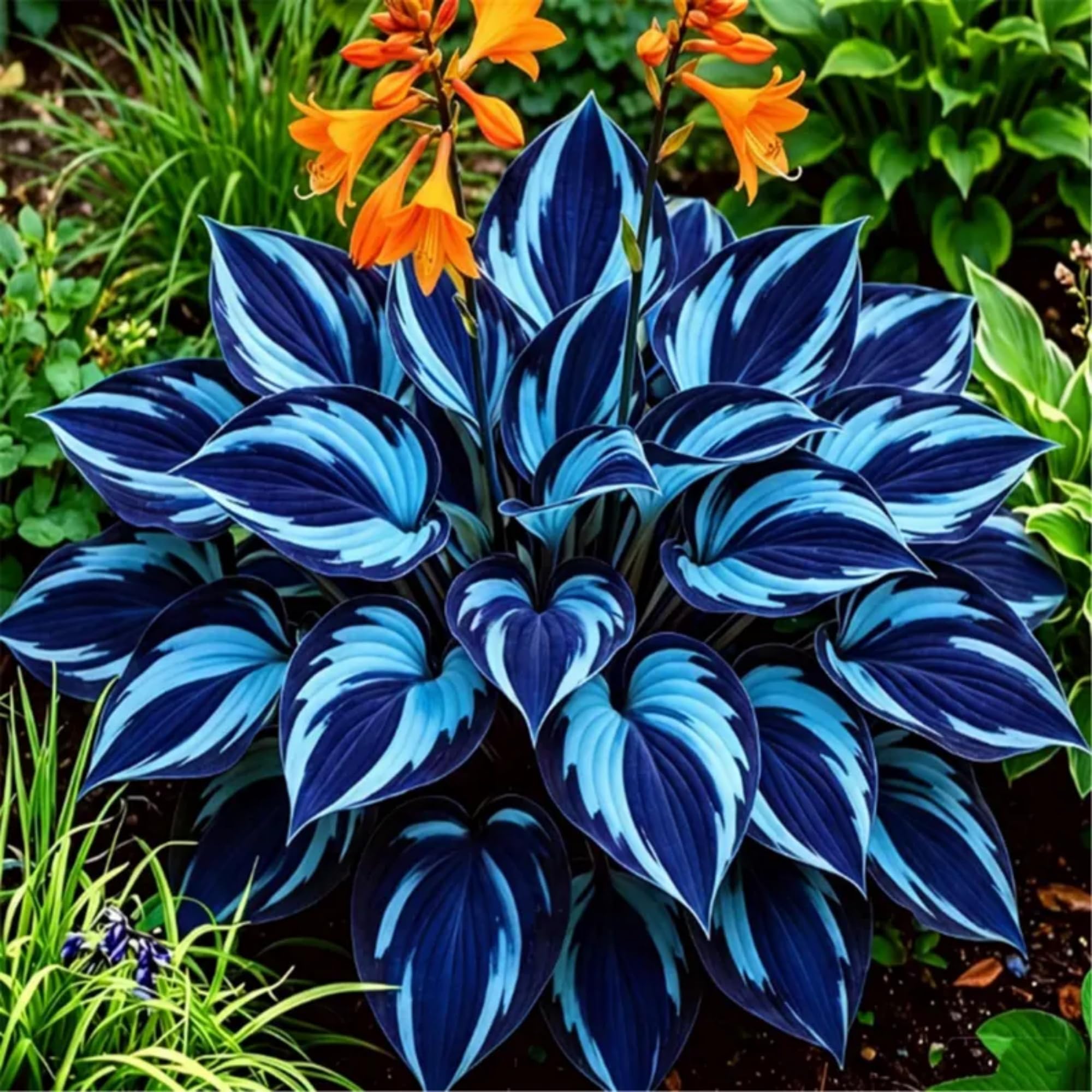 鉢・プランター earnest hearts plants 3rd volt type-RE Amazon.com : 390+ Rare Hosta Seeds for Planting Perennial Heart