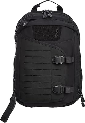 Vertx Siege 15L Tactical Sling - Lightweight 330D Nylon CCW Bag, Water-Resistant, with 500D MOLLE, and Ambidextrous Design, Its Black