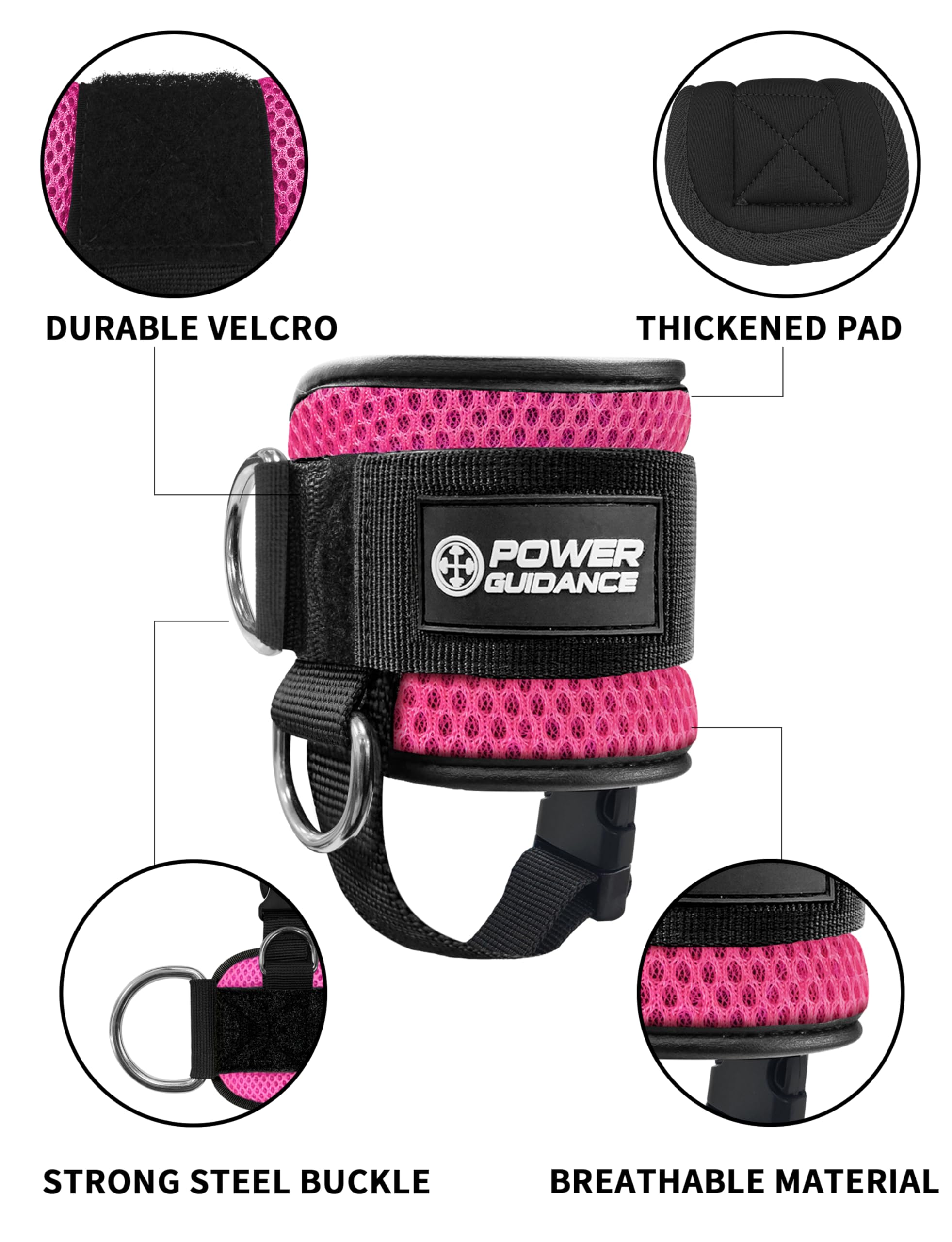 Patada De Gluteos Gym Tobilleras Gym Con Polea: Tu Aliado