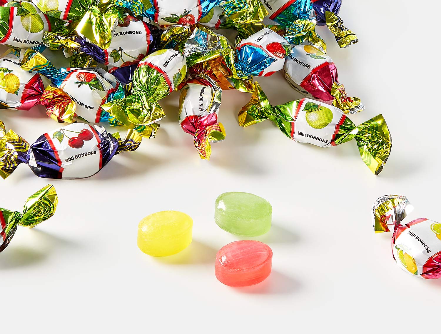 Cool Minibonbons Frucht Mix im Beutel, ca. 1350 Minibonbons, 1er Pack (1 x 3 kg)