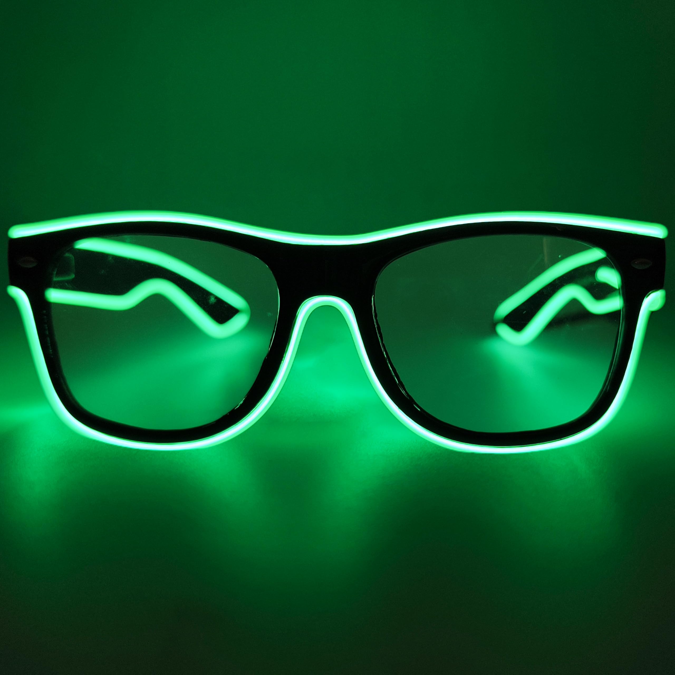 NIWWIN LED Lunettes de fête, lunettes LED cyberpunk, lunettes néon à fil flexible, pour discothèques, Noël, fêtes, cadeaux, costumes d'Halloween, cosplay. (Blanc NIWWIN LED Lunettes de fête, lunettes LED cyberpunk, lunettes néon à fil flexible, pour discothèques, Noël, fêtes, cadeaux, costumes d'Halloween, cosplay. (Blanc