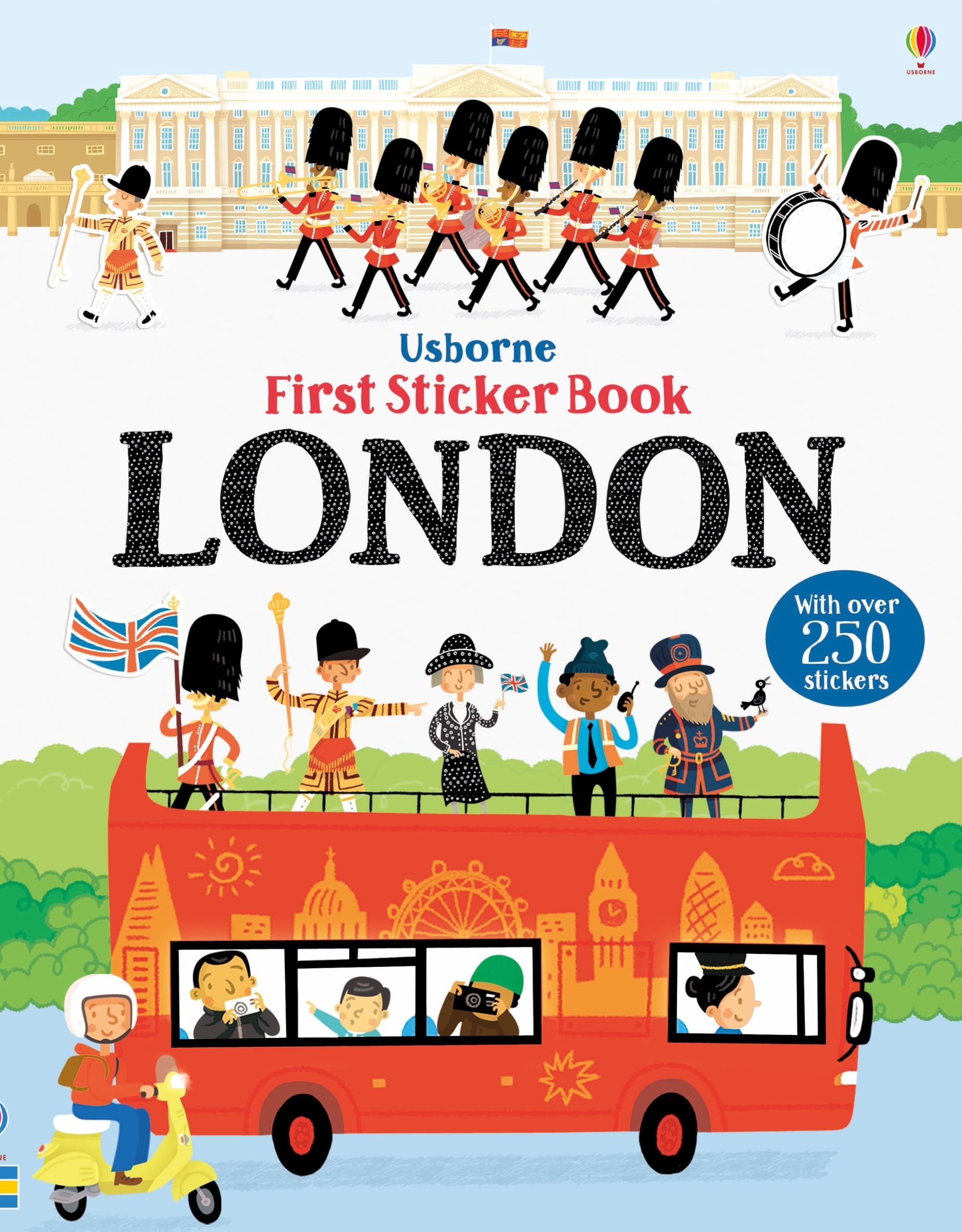 First Sticker Book London Paperback – 8 March 2018