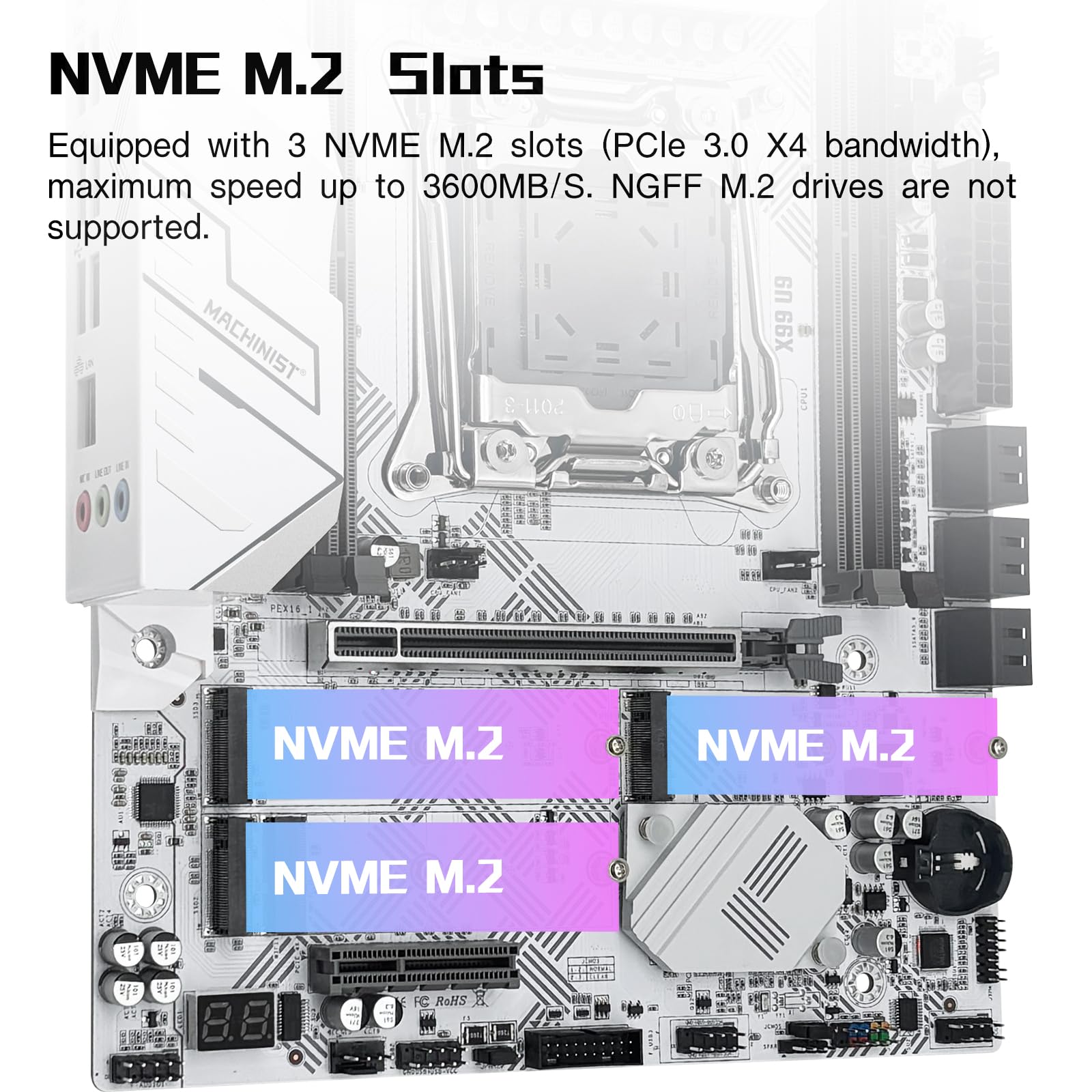 Amazon | MACHINIST X99 LGA 2011-V3 マザーボード Intel Xeon E5 V3