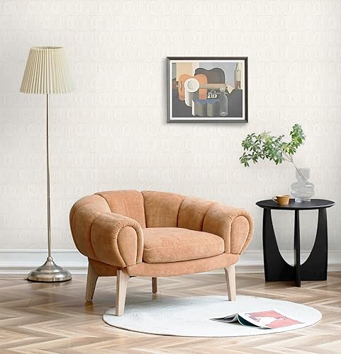 Vista 33 de Ismoon Papel tapiz moderno para despegar y pegar, extraíble, geométrico, bohemio, verde, papel de contacto con hojas, autoadhesivo, para dormitorio