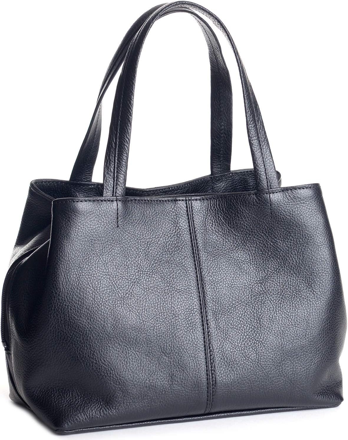 [アウローラ] ブラックフォーマルバッグ 本革 日本製 黒 大きめ ハンドバッグ 弔事 葬儀 牛革 レザー お受験 入学式 卒業式 入園式 卒園式 面接 仕事