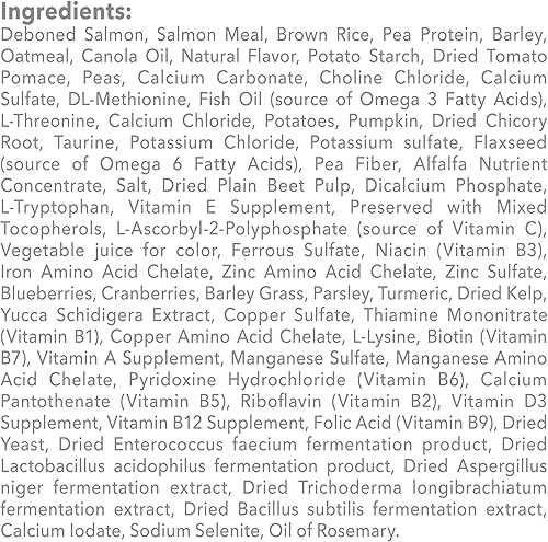 Miniatura 9 de Blue Buffalo True Solutions Perfect Skin & Coat - Alimento seco natural para gatos adultos, salmón, 11 libras