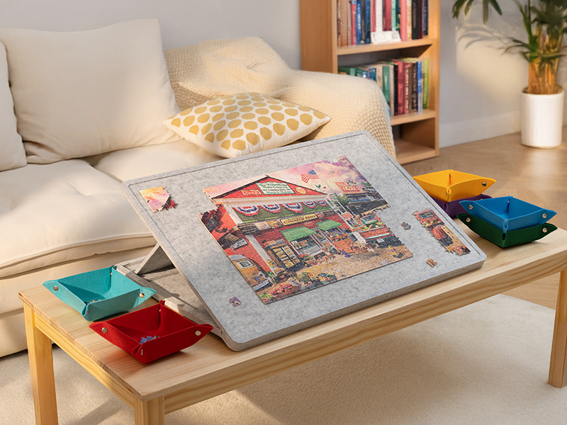 Amazon.com: Lavievert 1000 Piece Tilting Puzzle Board with 6