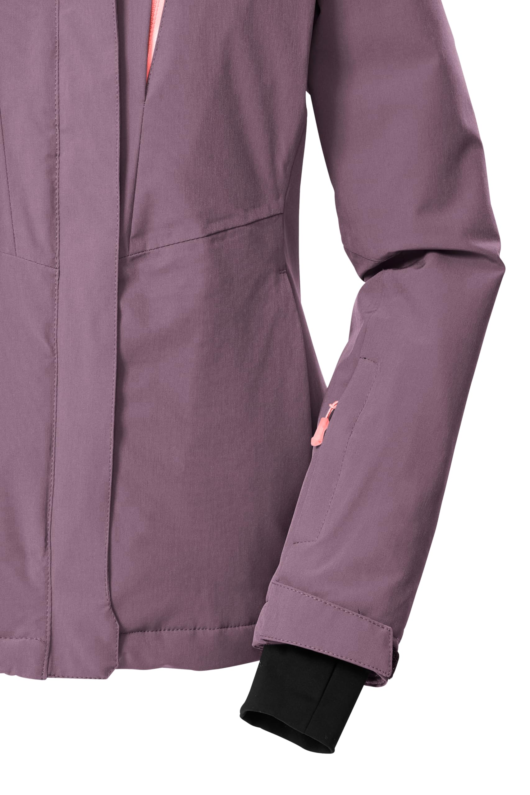 Killtec Damen Ksw 25 Wmn Ski Jckt Skijacke/Funktionsjacke mit abzippbarer Kapuze und Schneefang
