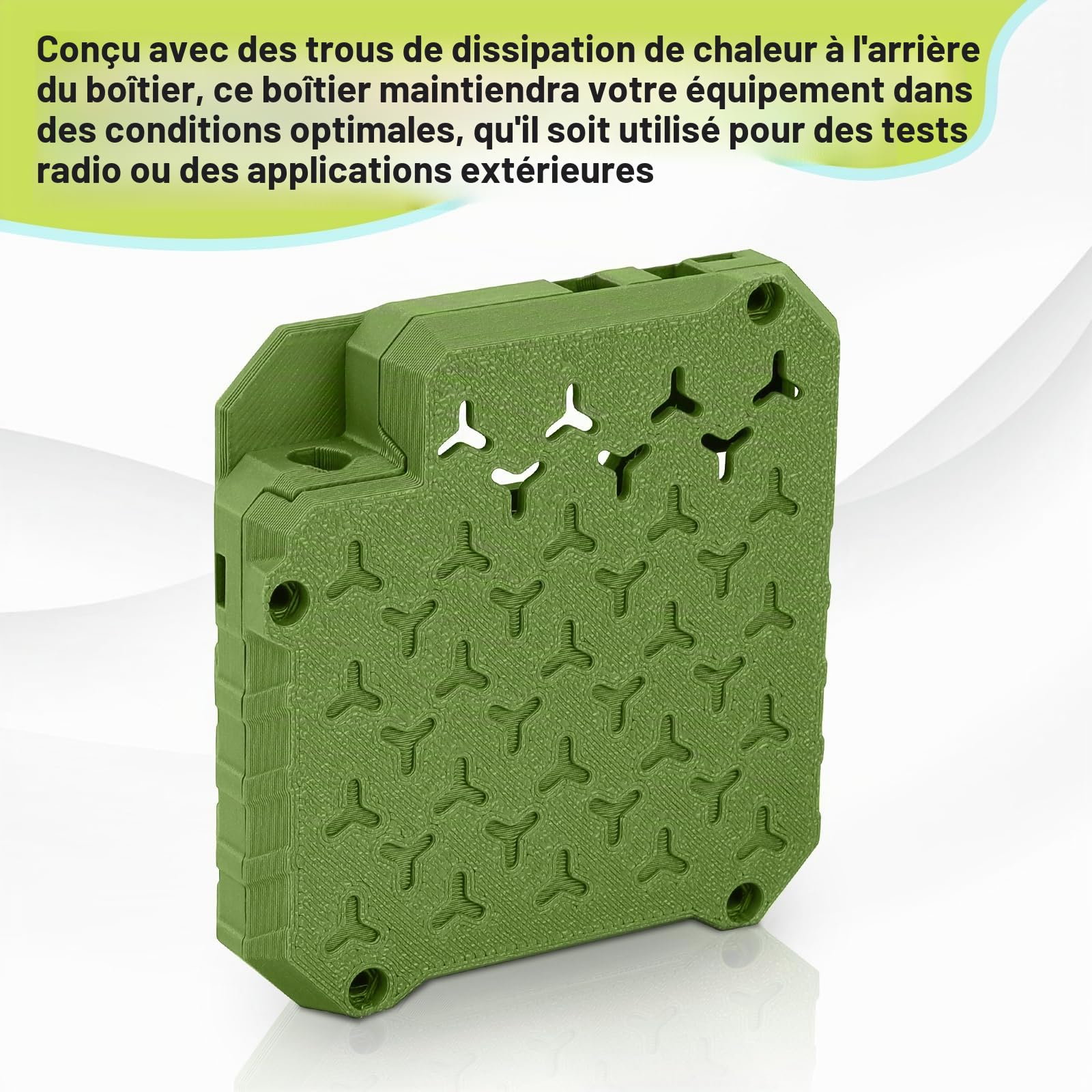 1 pack ESP32 pour Heltec V3 Houig, carte de développement LoRa, Meh Houig avec connecteur Atea et interface TyeC, N33, vert armée
