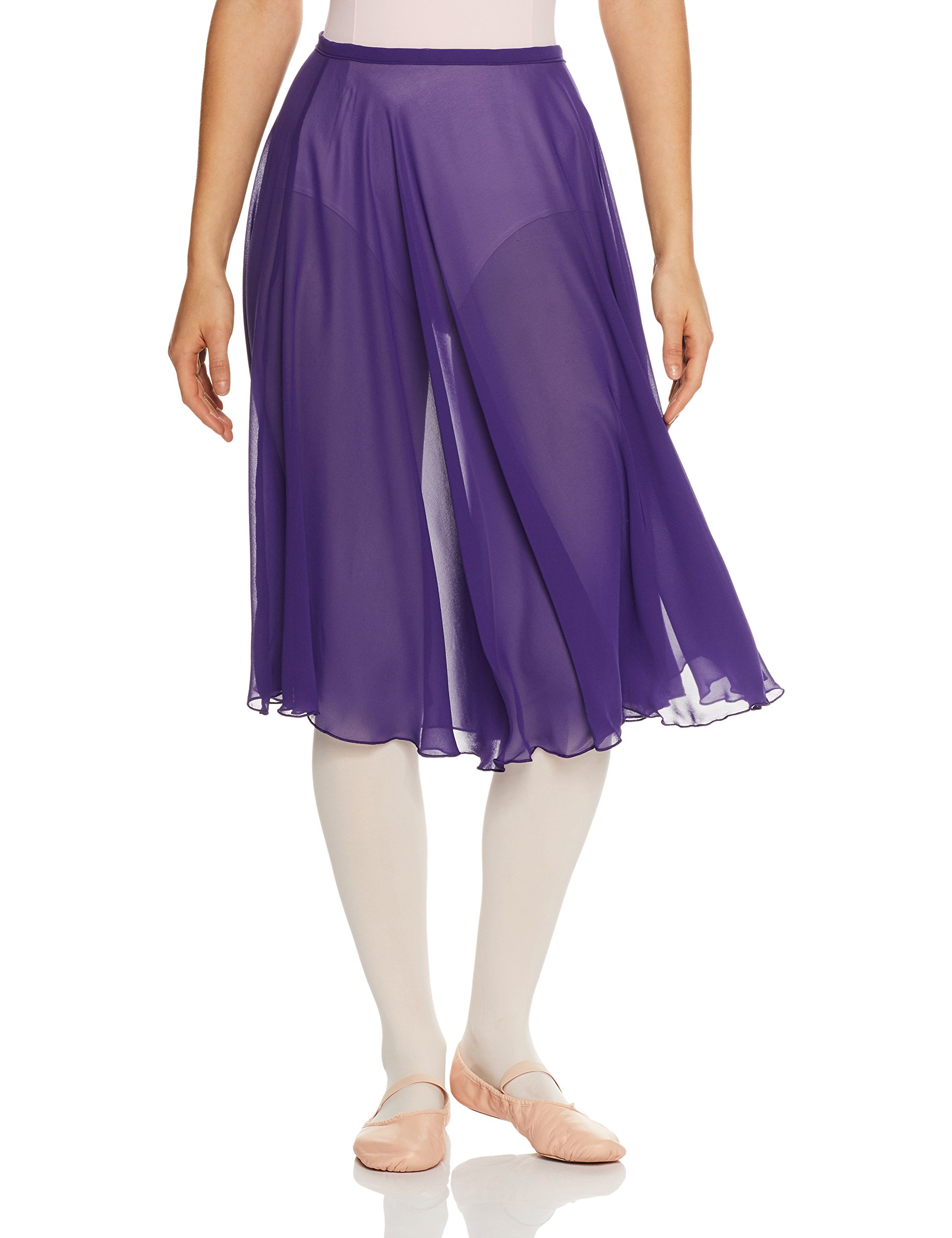 Capezio Women's 11151W Full Circle Skirt - Deep Purple, Large