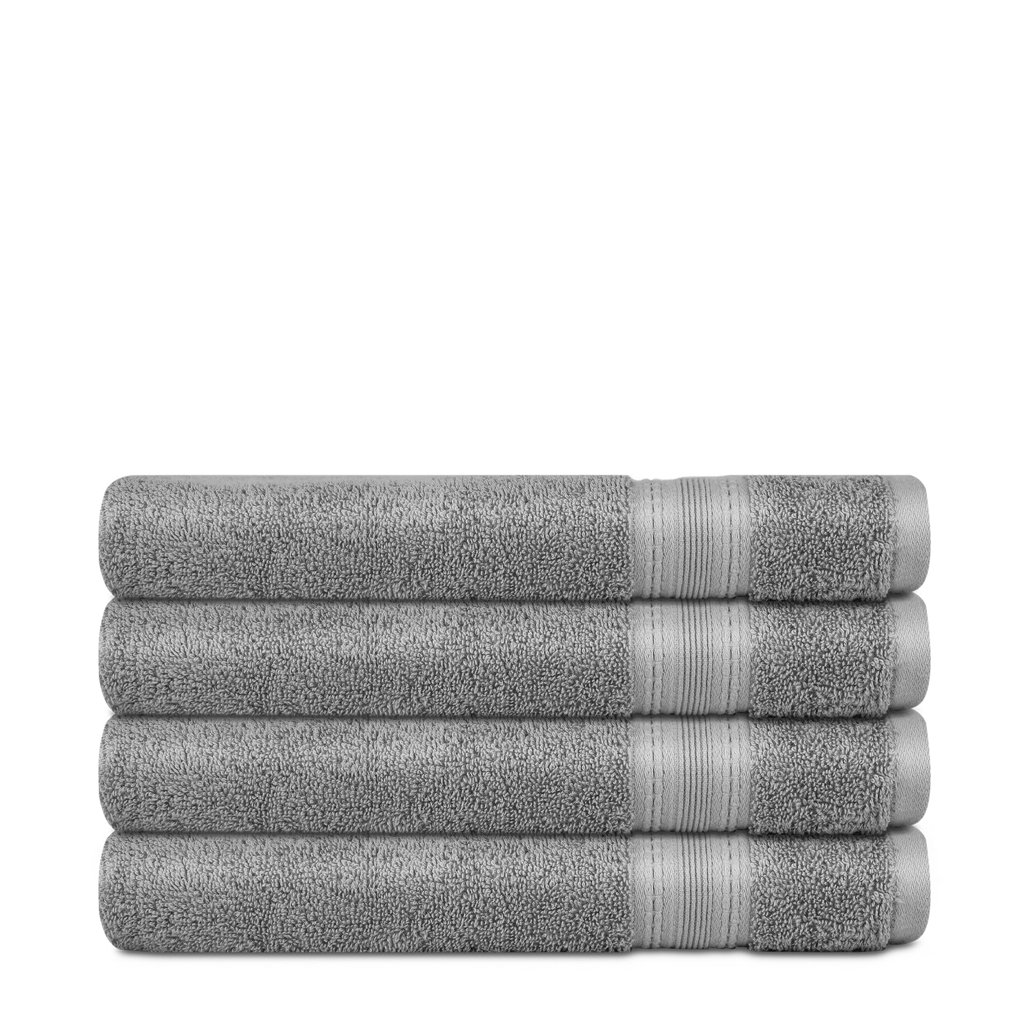 Kinton Crafts QUILL Luxury Cotton Hand Towel (Pack of 4, 60x40cm, 600GSM) Super Absorbent|Ultra Soft|Eco-Friendly|Zero Twist|Lint Free|Ideal for Home|Gym|Travel|Spa|Hotel-Grey (B0C4LFBS5L) Amazon Price History, Amazon Price Tracker