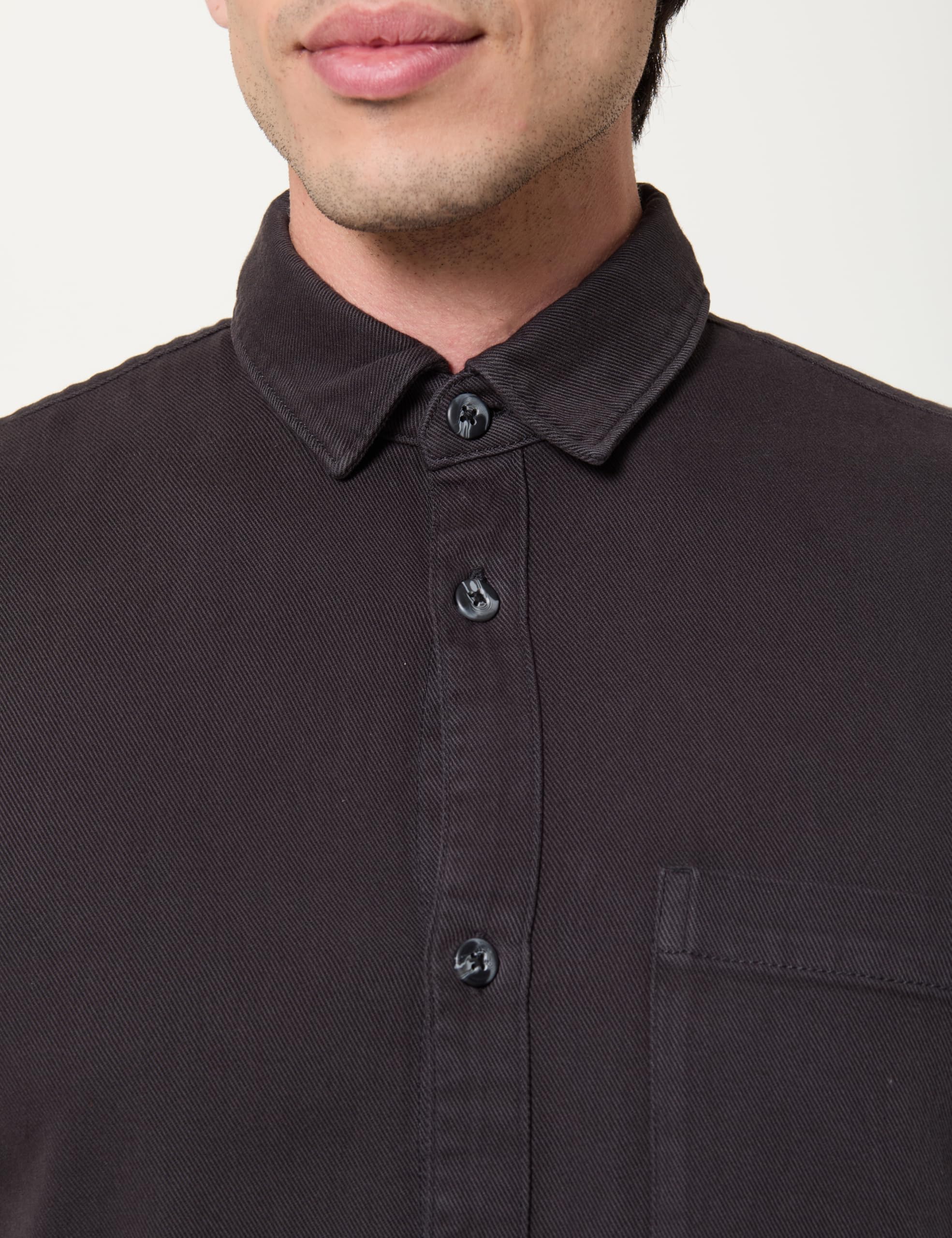 TOM TAILOR Denim Herren Relaxed Fit Gament Dye Overshirt Hemd