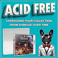 Vista 2 de MALKO Paquete de 10 protectores de videojuegos compatibles con Nintendo 3DS Funda de plástico transparente