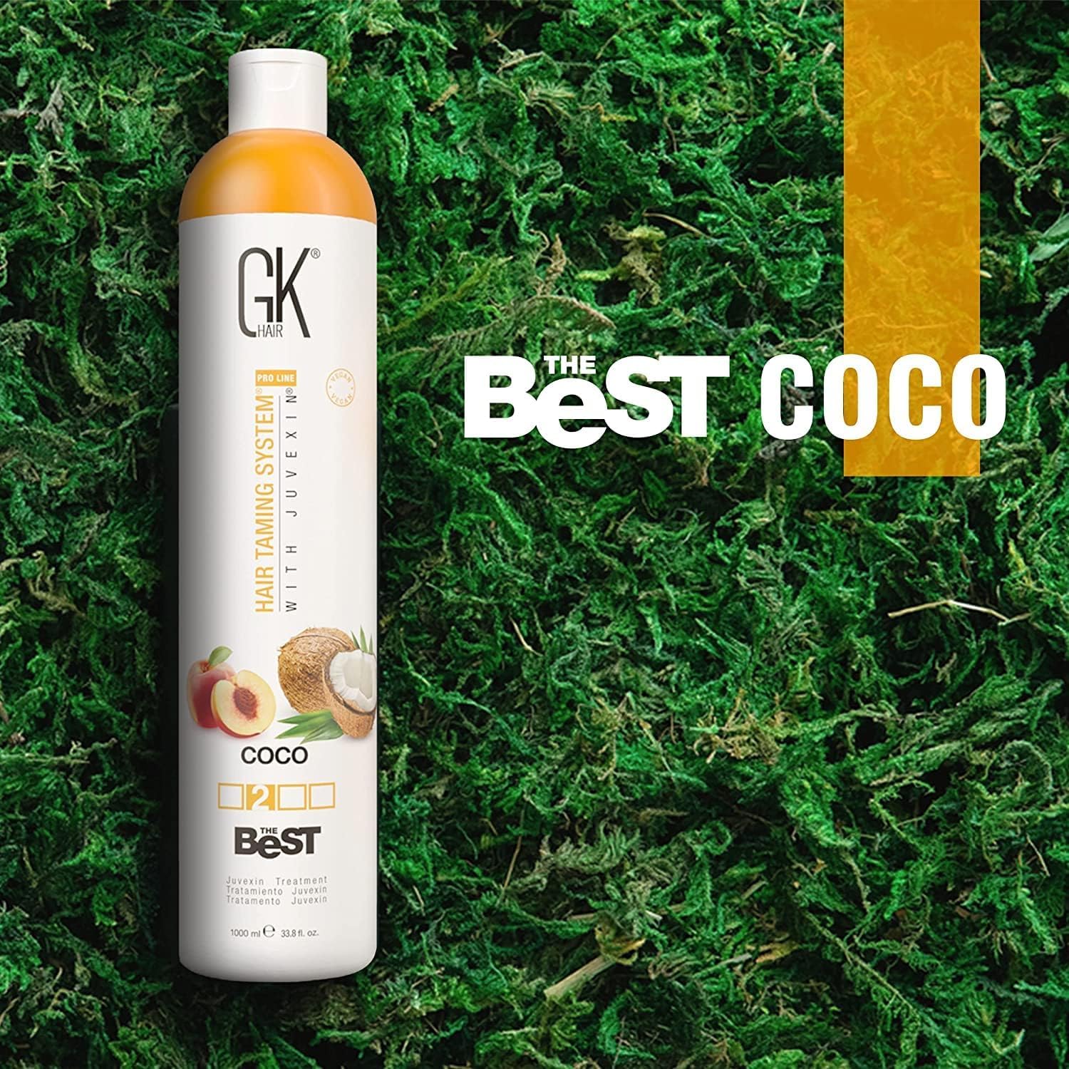 GK HAIR Global Keratin The Best COCO (33.8 Fl Oz/1000ml) Smoothing Keratin Hair Treatment - Image 4