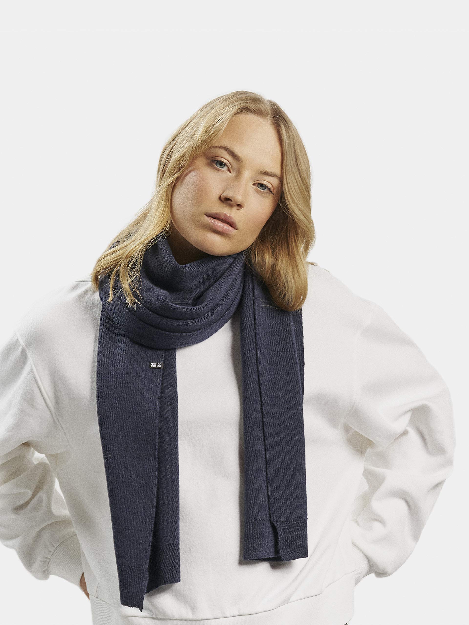 Enter the Complex® Sciarpa in fine lana merino uomo e donna, 240 x 25 cm