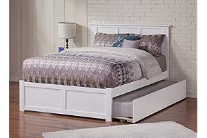 AFI Madison Queen Bed with Full Size Trundle